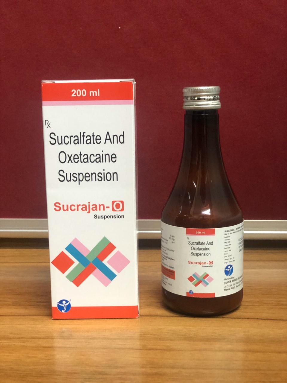 /Sucralfate 1gm + Oxetacaine 20mg Suspension