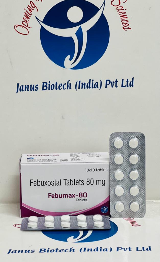 /Febuxostat 80mg tablets