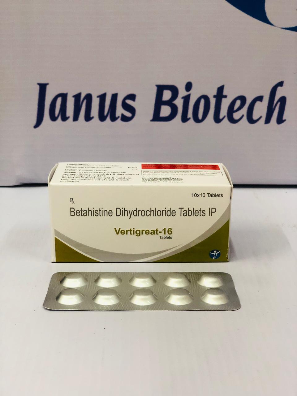 /Betahistine Dihydrochloride Tablets IP