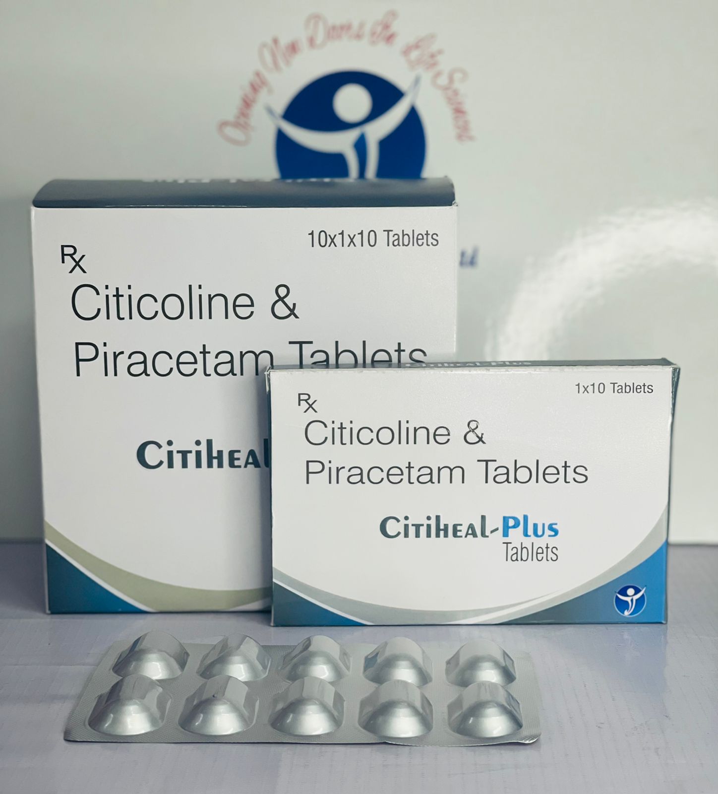 /Citicoline 500 mg + Piracetam 800 mg