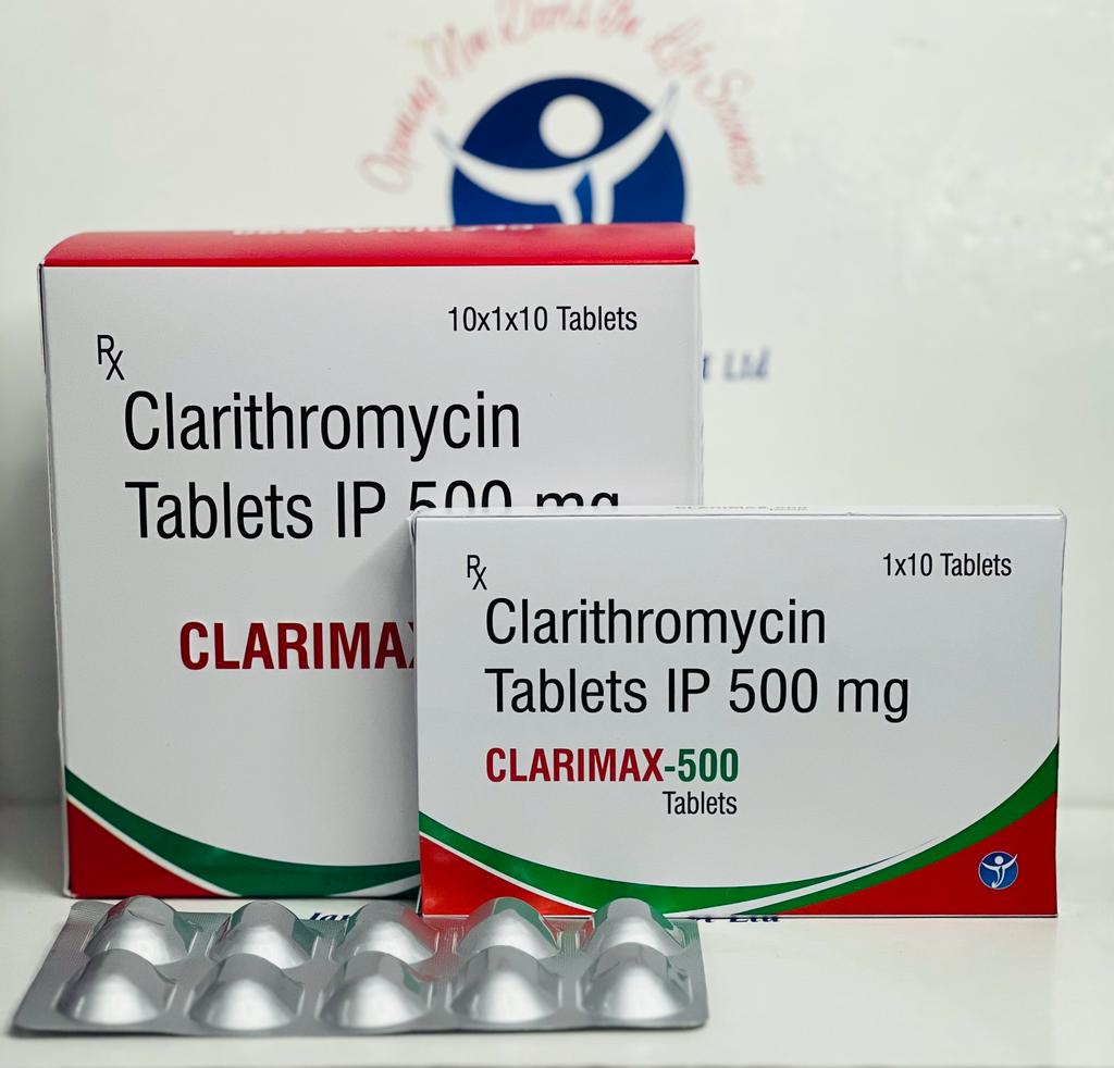 /Clarithromycin 500 mg tablets