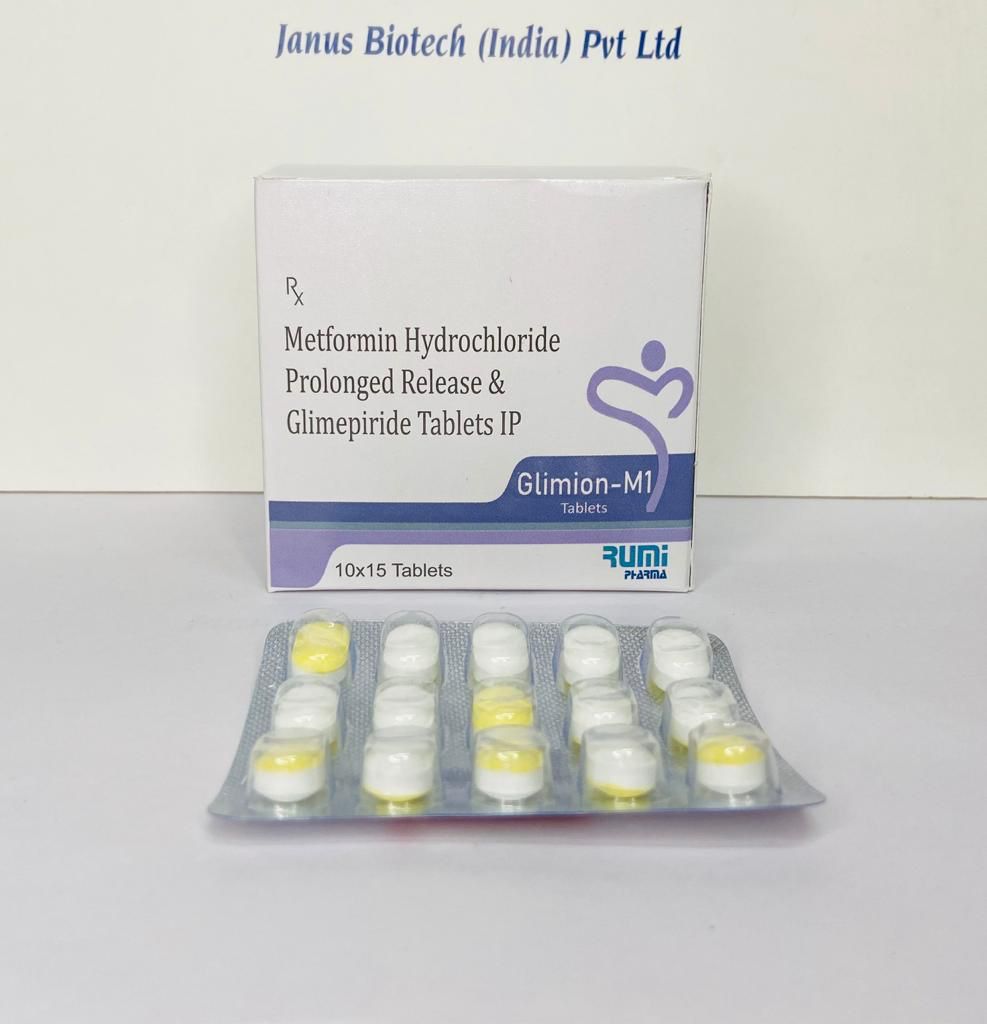 /Metformin Hydrochloride Prolonged Release & Glimepiride Tablets IP