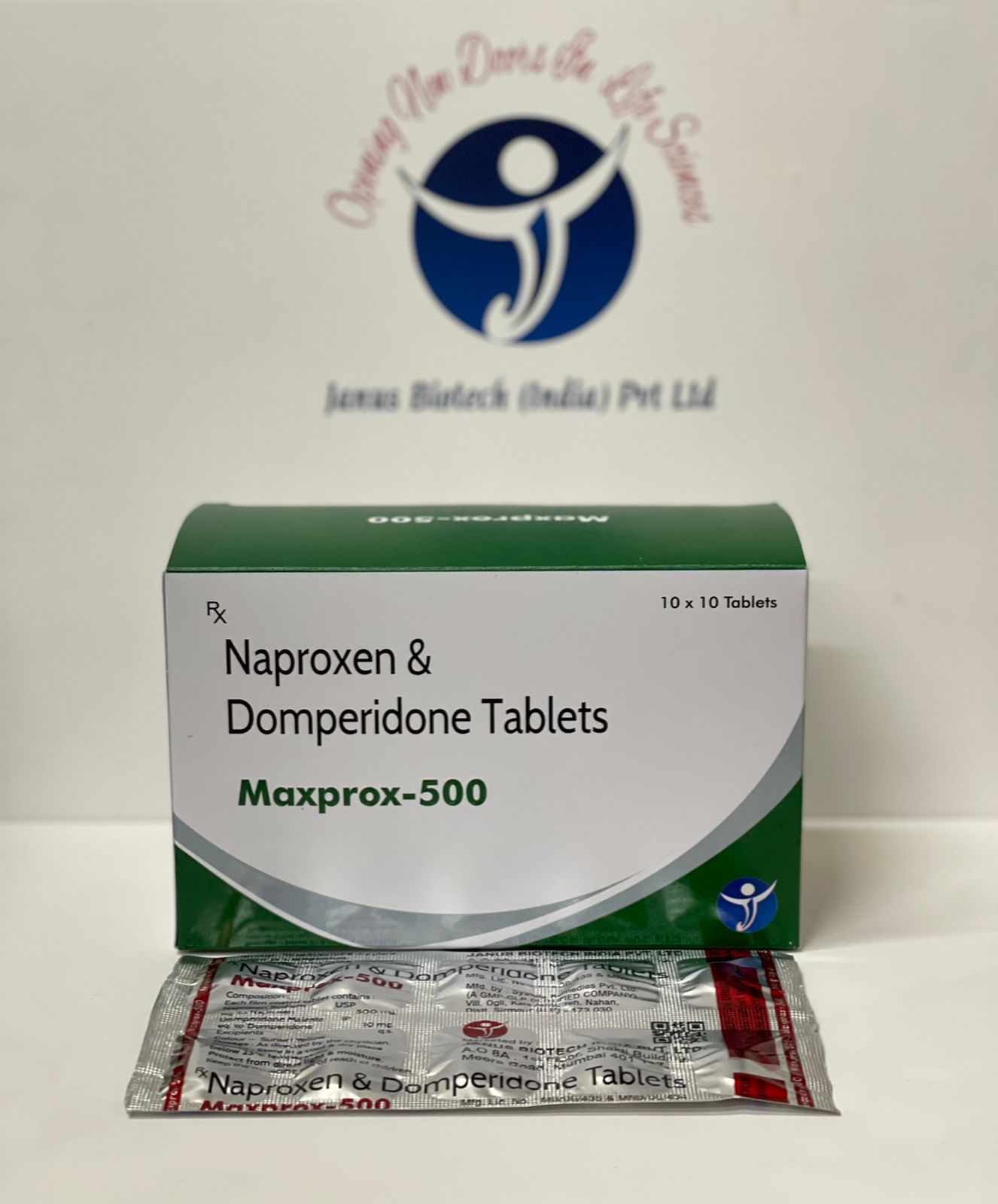 /Naproxen 500mg + Domperidone 10mg