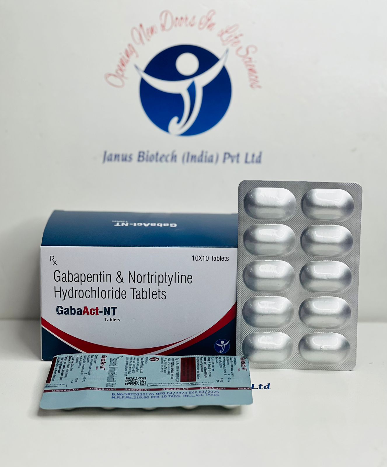 /GABAPENTIN 400 MG+NORTRIPTYLINE 10 MG