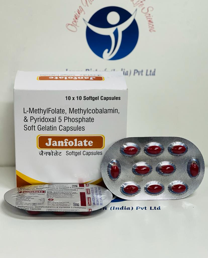 /L-Methylfolate 1mg + Methylcobalamin 1500mcg + Pyridoxal-5-Phosphate 0.5mg