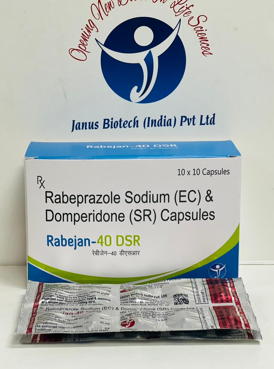 /Rabeprazole 40 mg + Domperidone 30mg (SR)