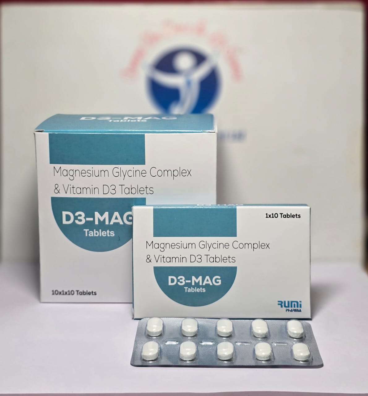 /Magnesium Glycine Complex & Vitamin D3 Tablets