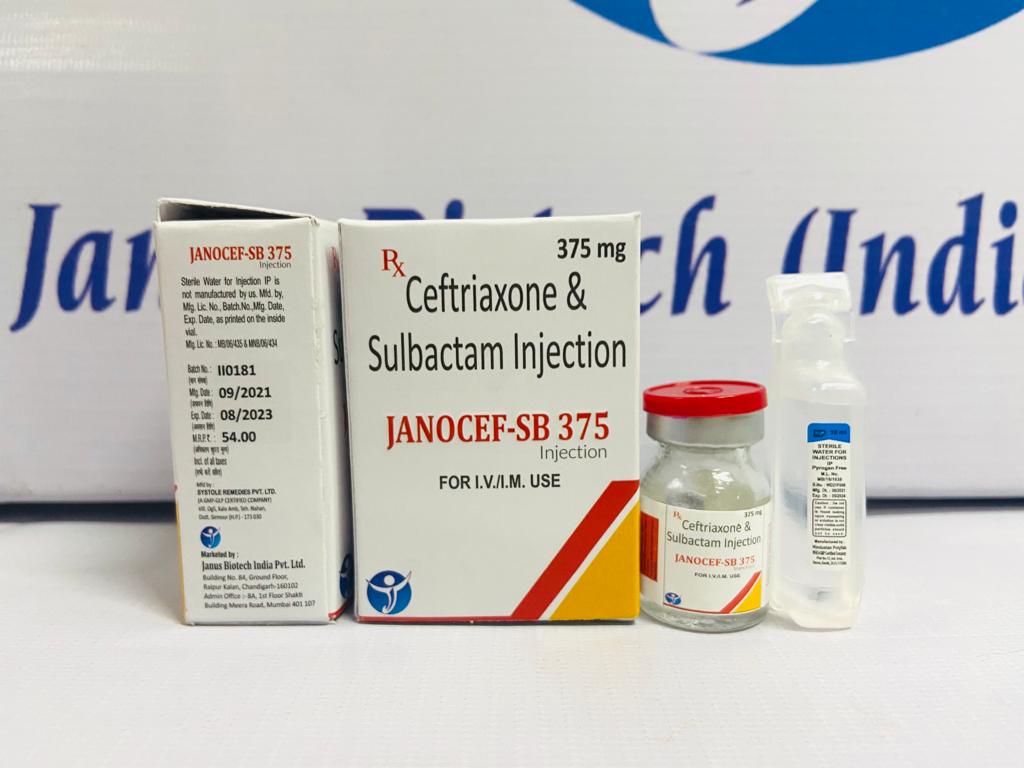 /Ceftriaxone 250gm + Sulbactum 125 mg