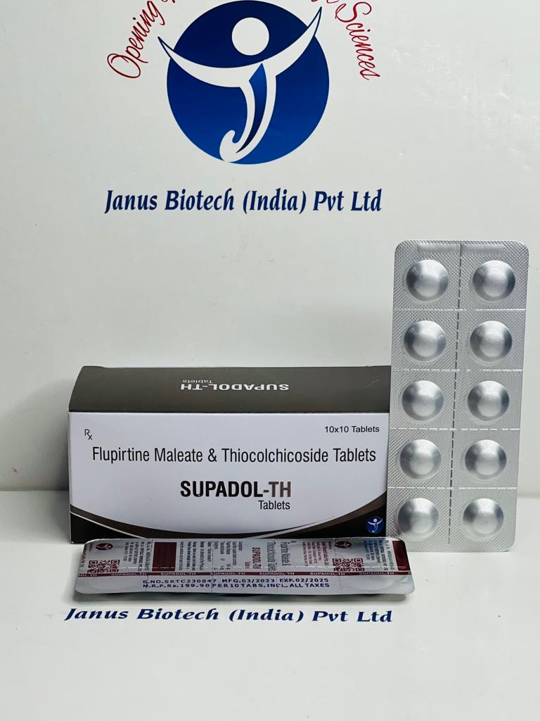 /Flupiratine Maleate 100 mg + Thiocolchicoside 4 mg