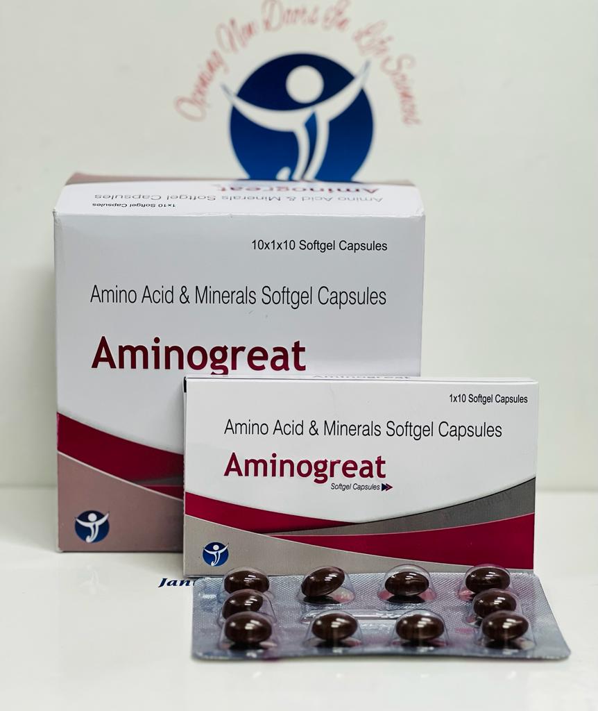 /AMINO ACID & MINERALS SOFTGEL CAPSULES