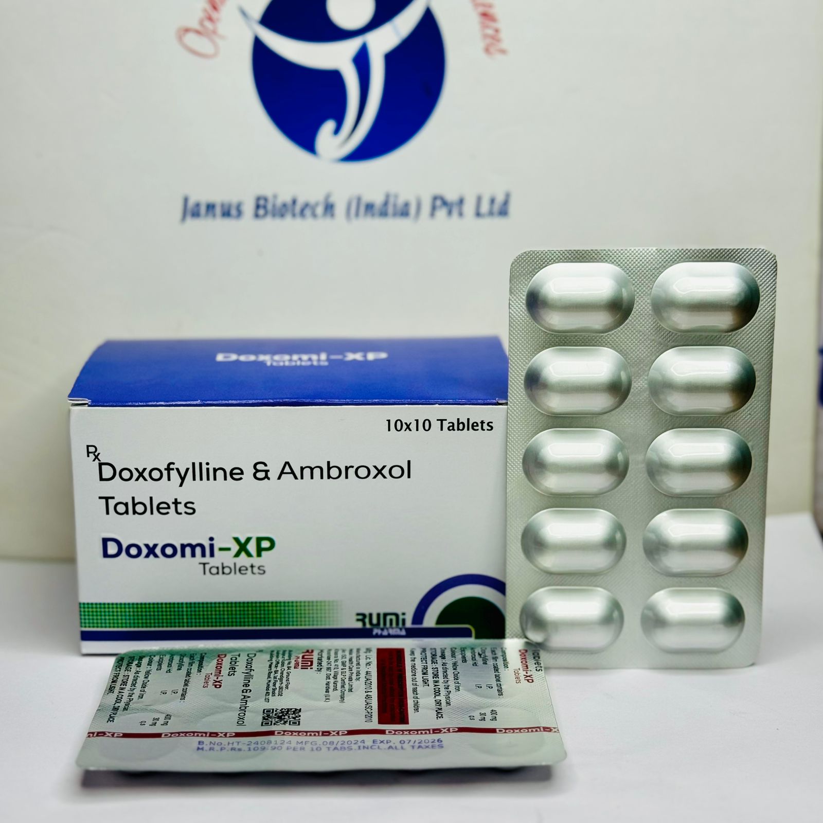 /Doxofylline & Ambroxol Tablets