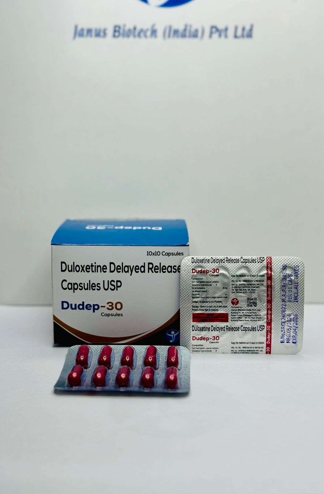 /DULOXETINE DELAYED RELEASE 30MG CAPSULES