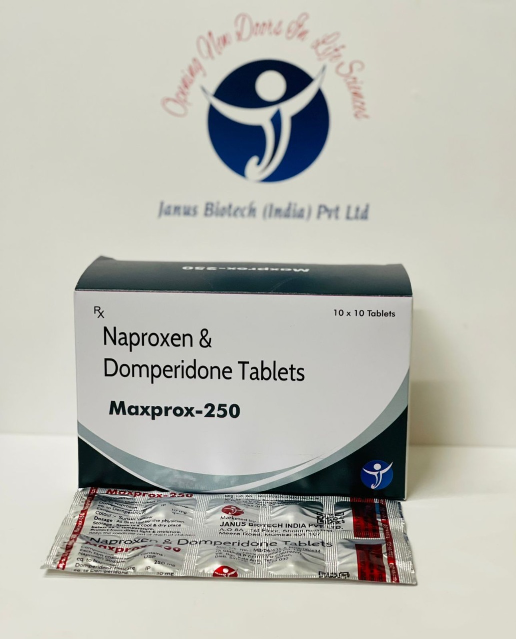 /Naproxen 250mg + Domperidone 10mg