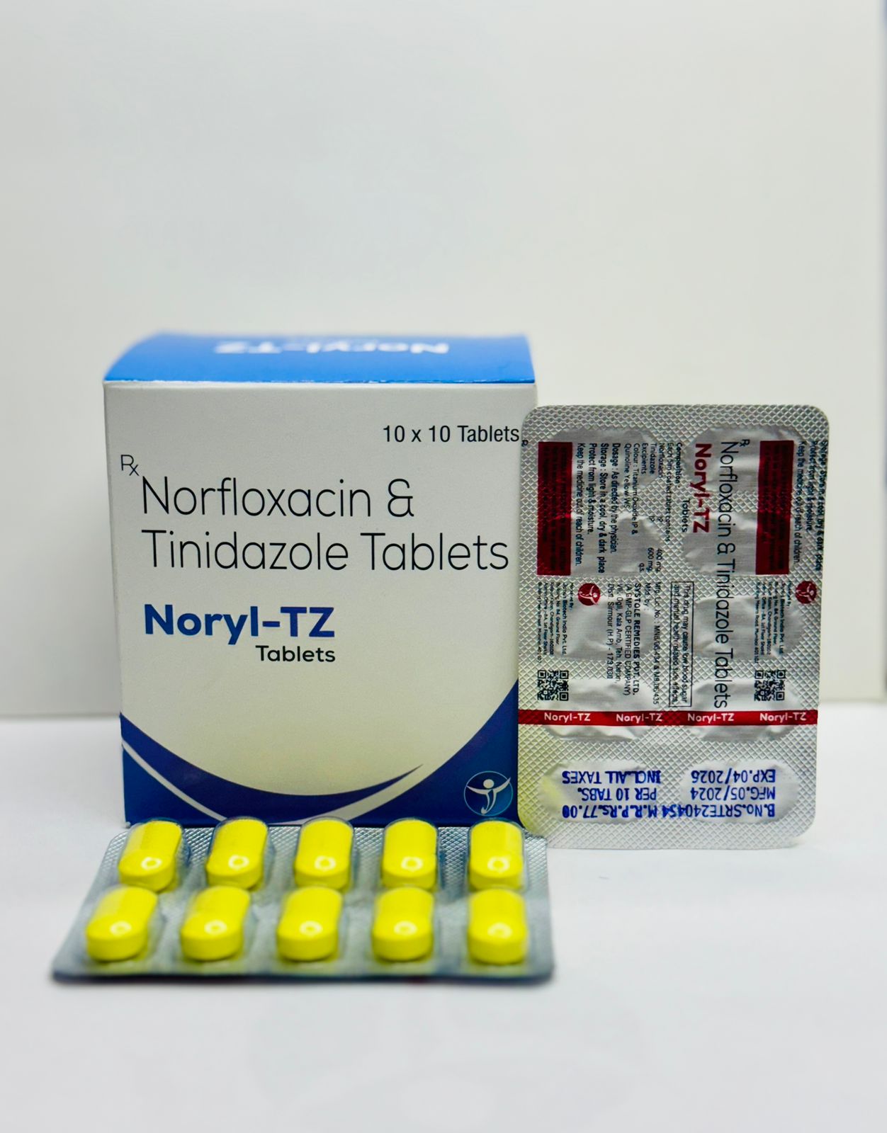 /NORFLOXACIN 400MG & TINIDAZOLE 600 MG