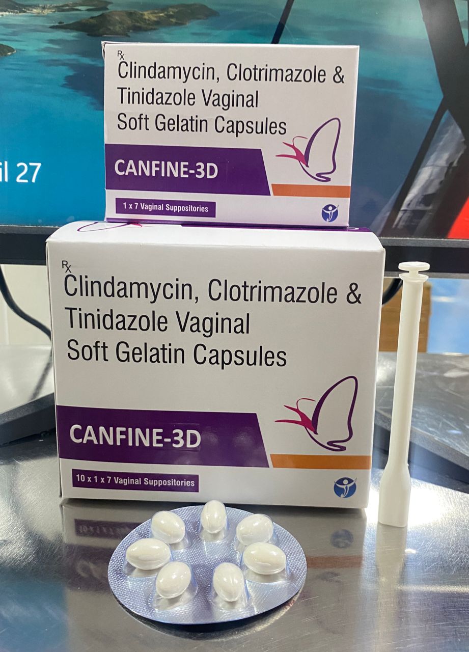 /Clindamycin 100mg + Clotrimazole 100mg + Tinidazole 100mg