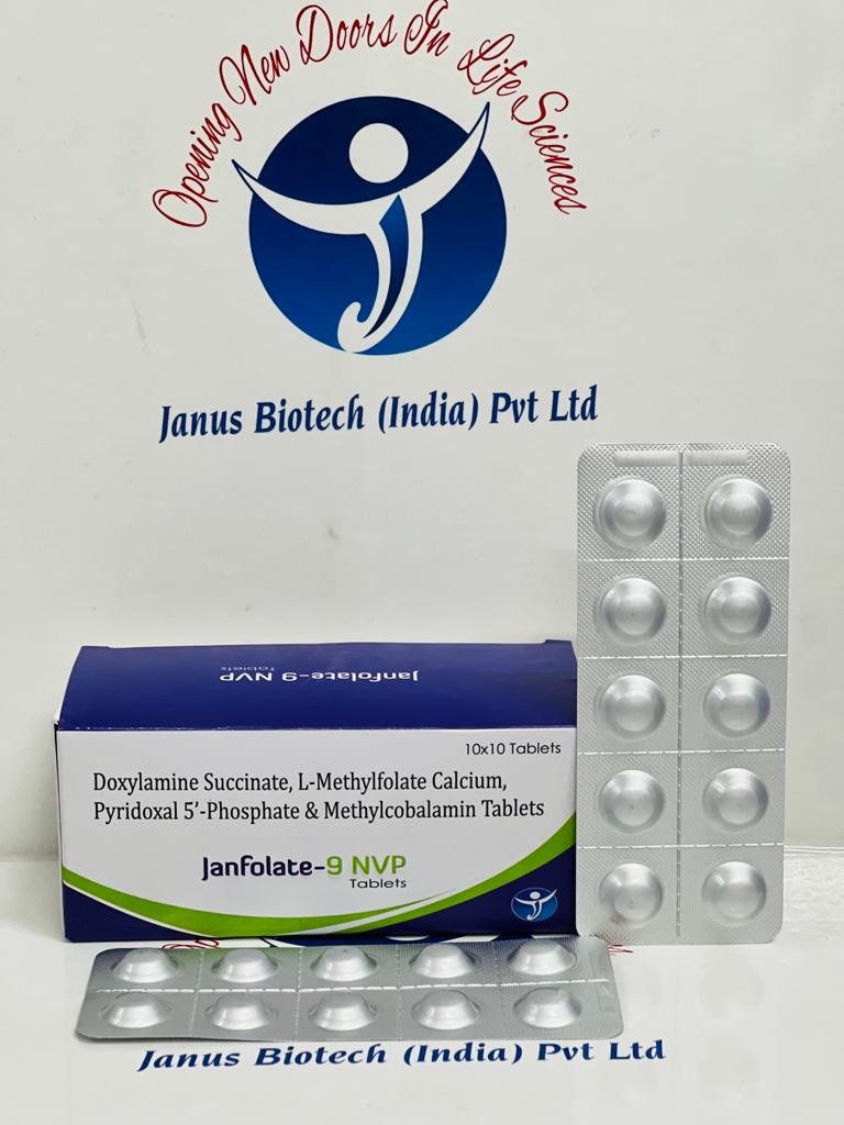 /Doxylamine Succinate 20 mg + L-Methylfolate Calcium 1 mg + Pyridoxal 5'-Phosphate 10 mg + Methylcobalamin 1500 mcg