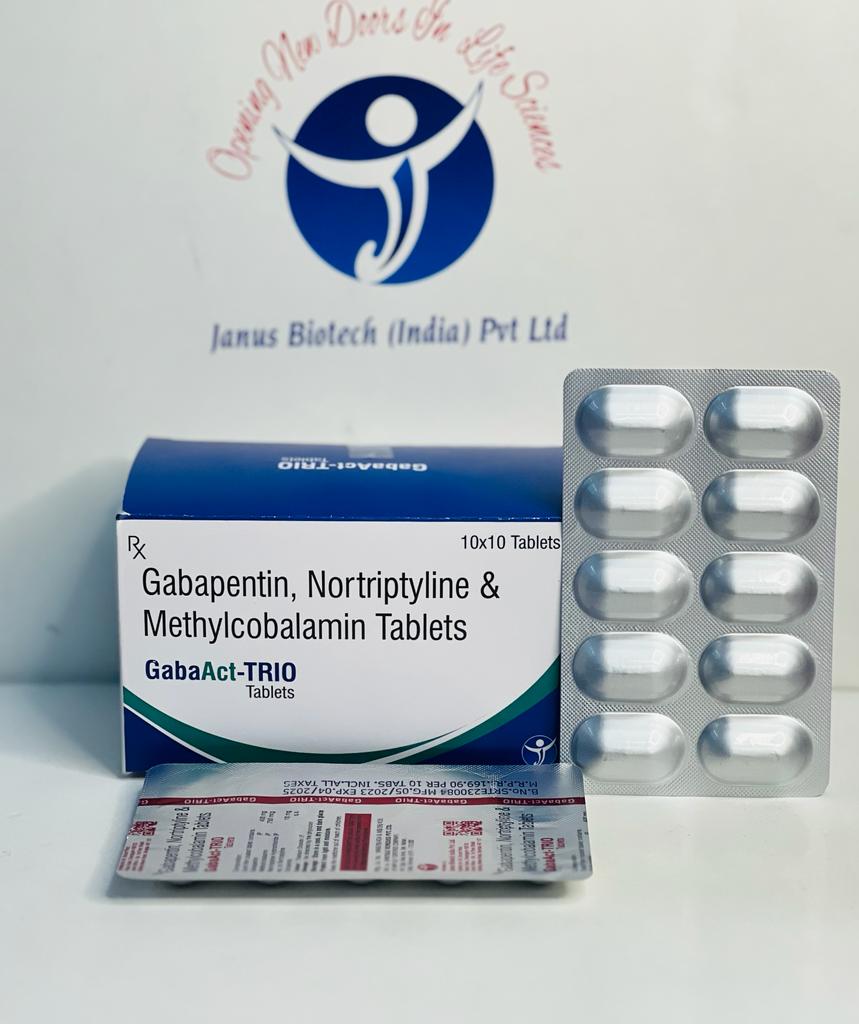 /Gabapentin 400 mg+ Methylcobalamin 750 mcg + Nortriptyline 10 mg