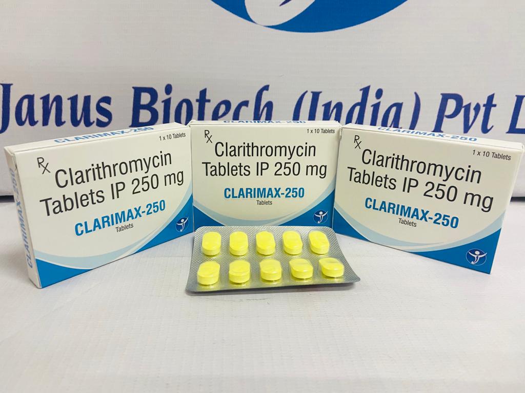 /Clarithromycin 250mg tablets