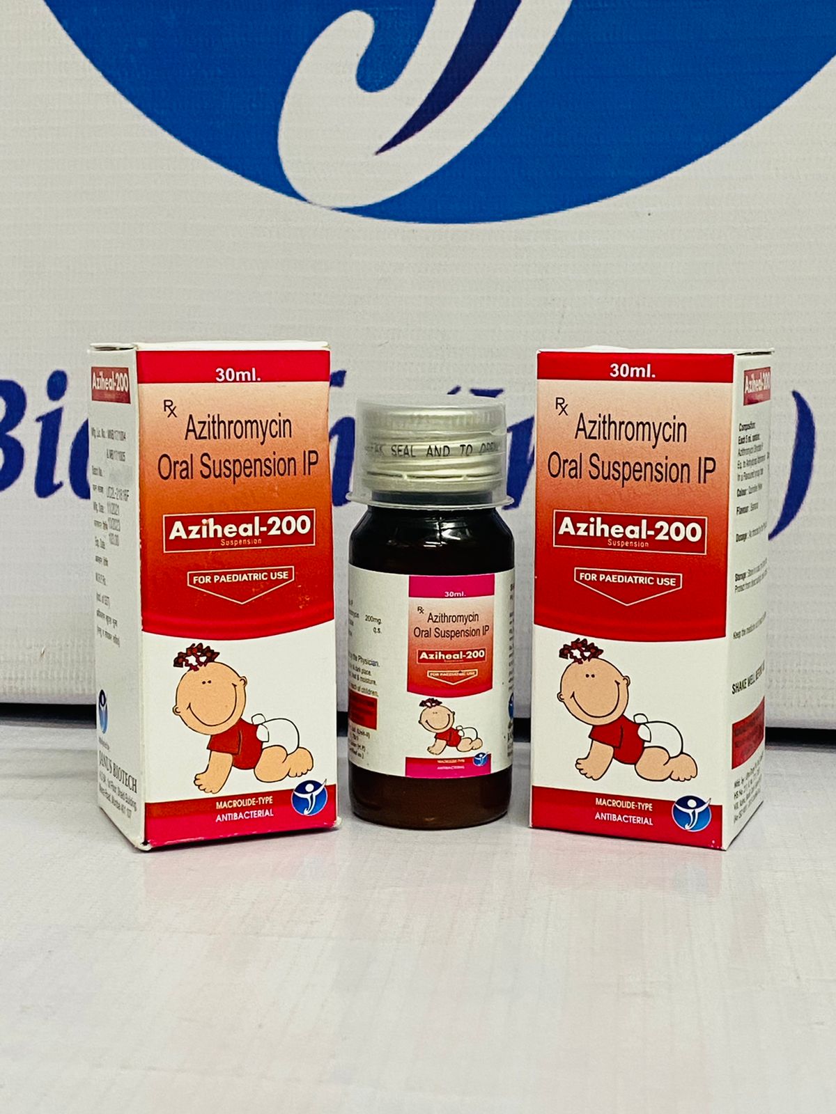 /AZITHROMYCIN 200MG/30ml