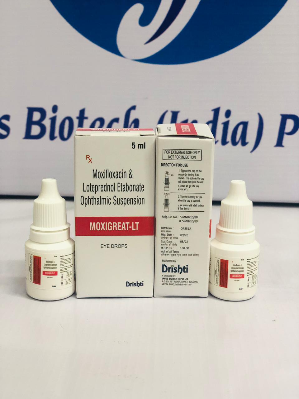 /Moxifloxacin & Loteprednol Etabonate Ophthalmic Solution