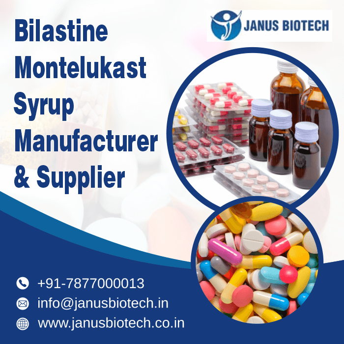 janus Biotech | bilastine montelukast syrup manufacturer & supplier