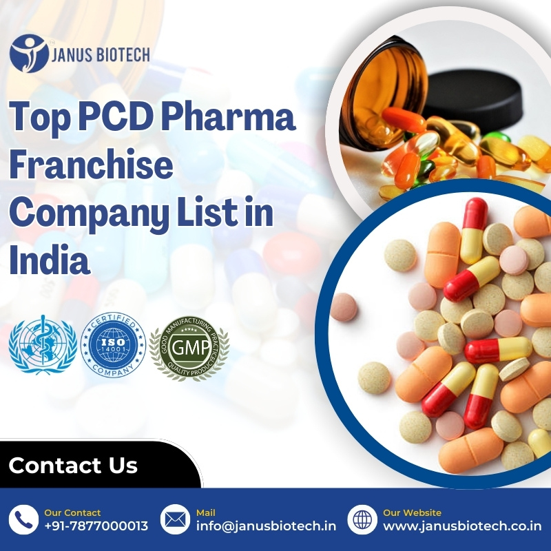 janus Biotech | Top PCD Pharma Franchise Company List in India